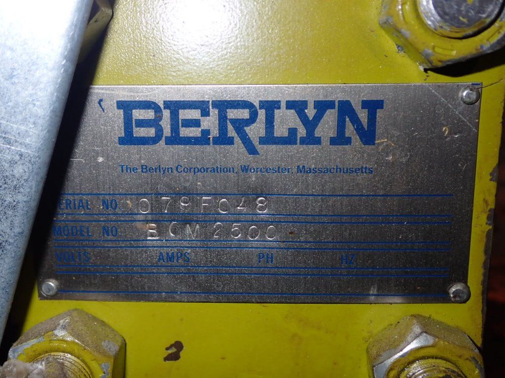 Berlyn Screw Extruder - B0m2500