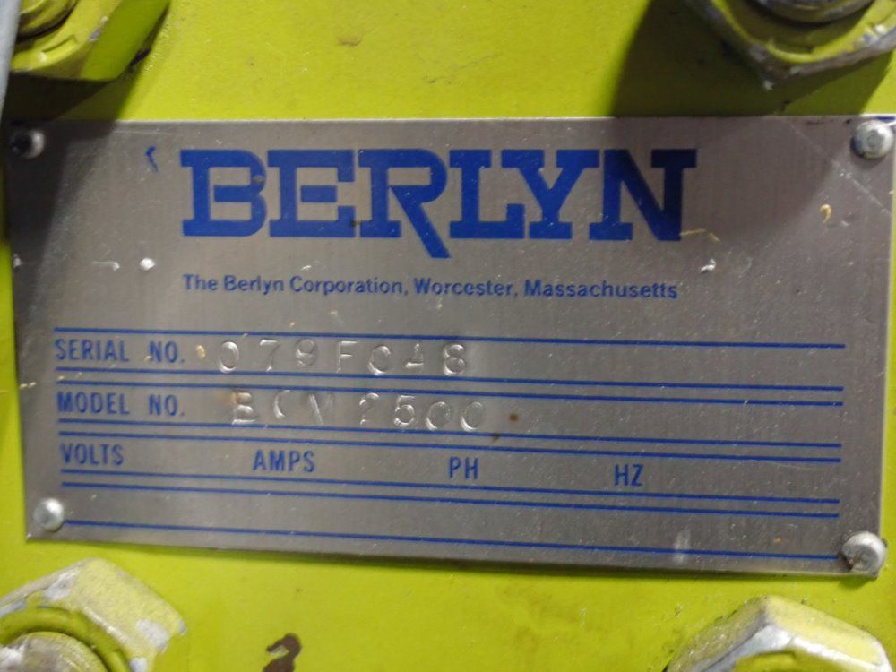 Berlyn Screw Extruder - B0m2500