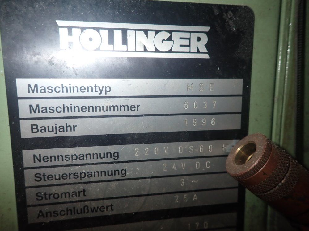 Hollinger Mse 4 Point Fusion Welder - Mse