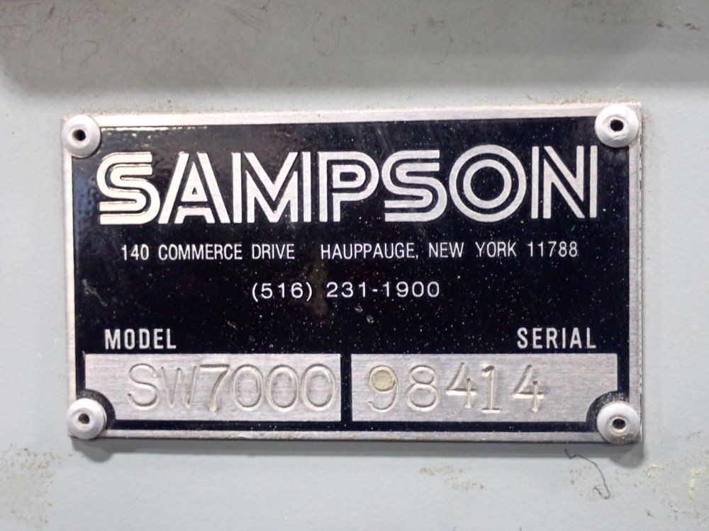 Sampson 4 Point Fusion Welder