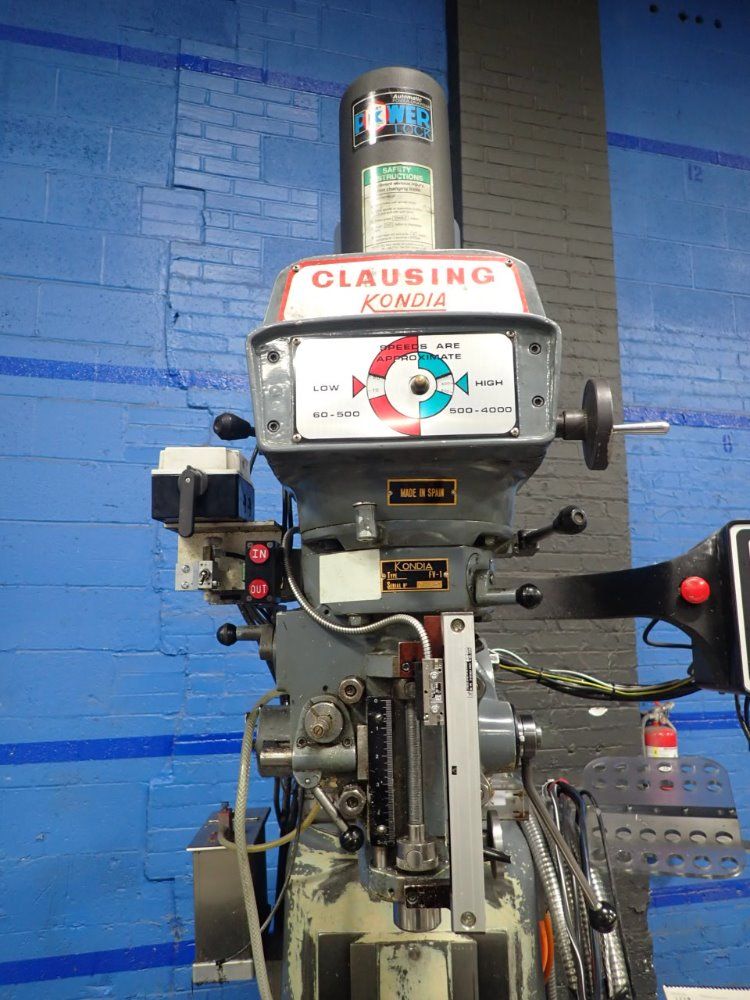 Clausing Kondia Cnc Vertical Mill