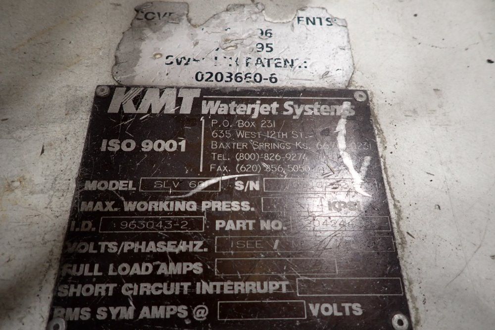 Calypso 128" X 84" X 24" Waterjet System - Hh105