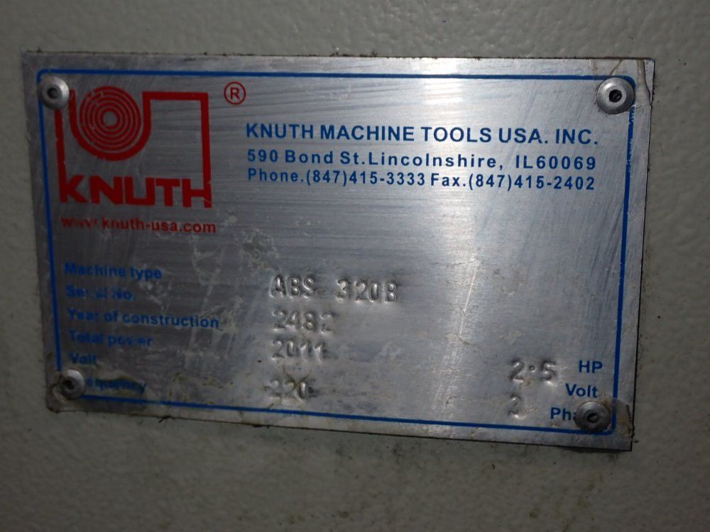 Knuth Horizontal Band Saw