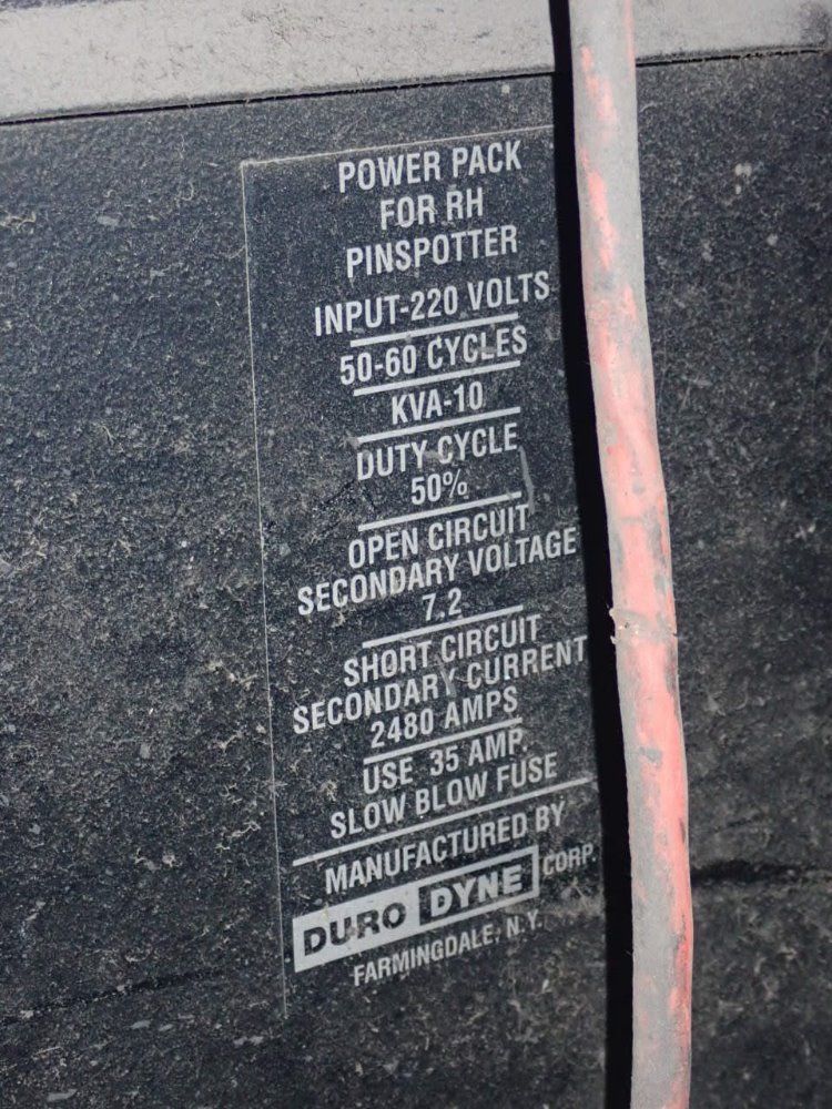 Duro Dyne Pin Spotter