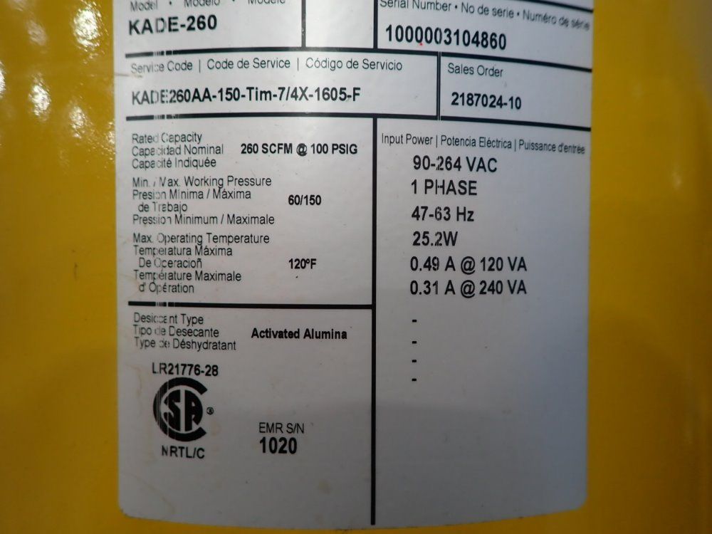 Kaeser 50 Hp Air Compressor And Dryer - Bsd50