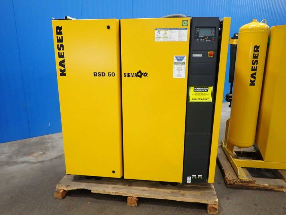 Kaeser 50 Hp Air Compressor And Dryer - Bsd50
