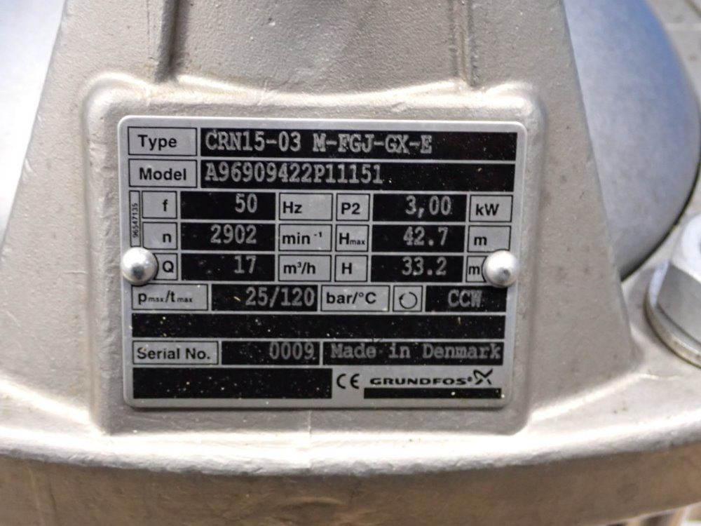 Grundfos Sealed Expansion Vessel - A96909422p11204