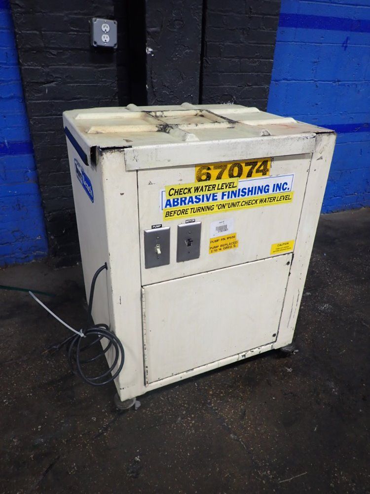 Abrasive Finishing Inc Deburring Unit