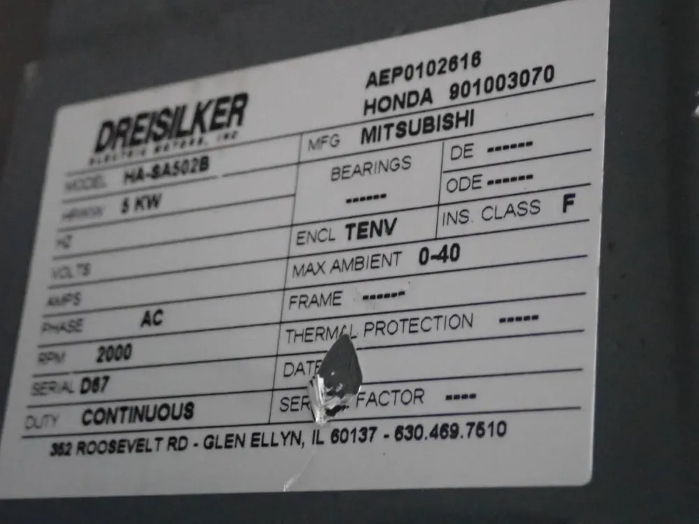 Dreisilker Servo Motor