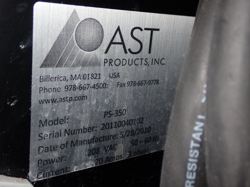 Ast Products Plasma Vacuum Chamber