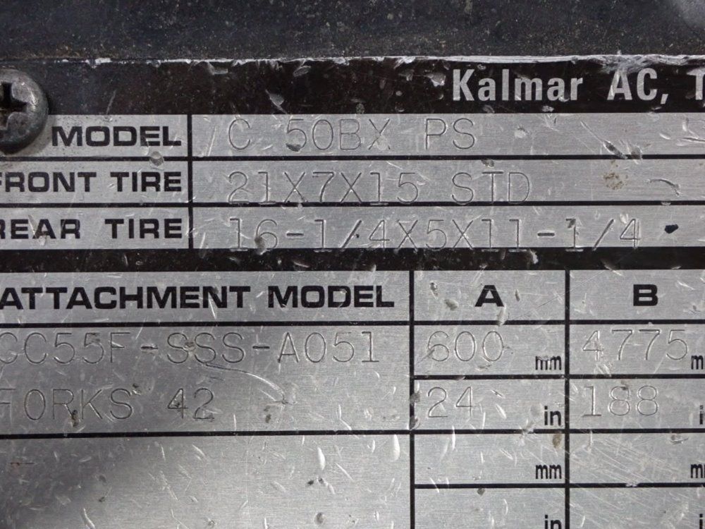 Komatsu 4480 Propane Forklift - C50bxps