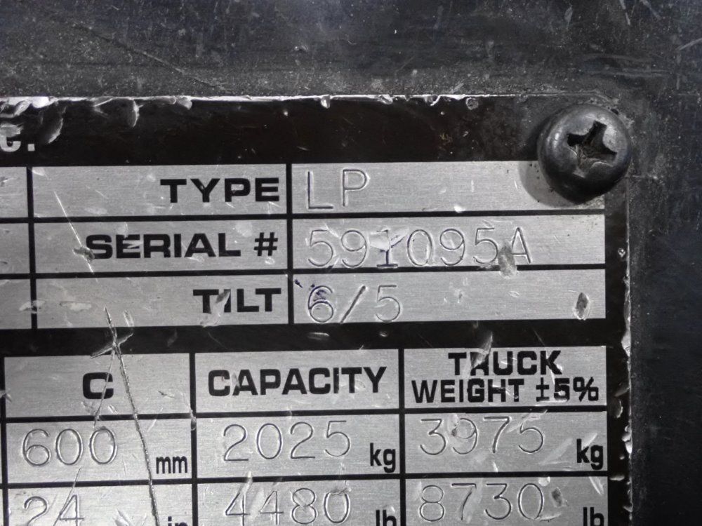 Komatsu 4480 Propane Forklift - C50bxps