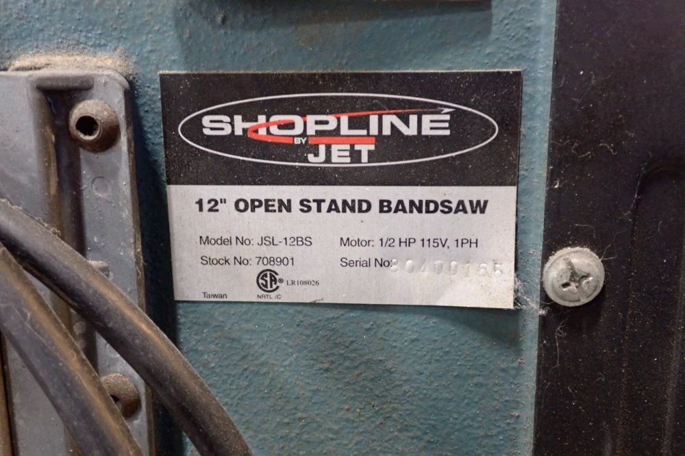 Shopline By Jet .5hp Upright Band Saw - Jsl-12bs