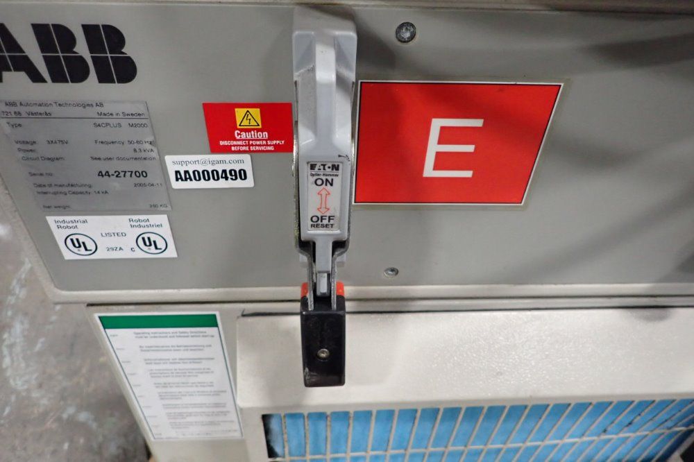 Abb 8.3 Kva Robot/controller - Irb 4400