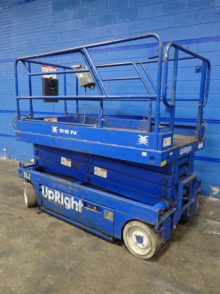Upright Inc. 1000# Upright Inc. 66100-000/26n Electric Scissor Lift - 66100-000/26n