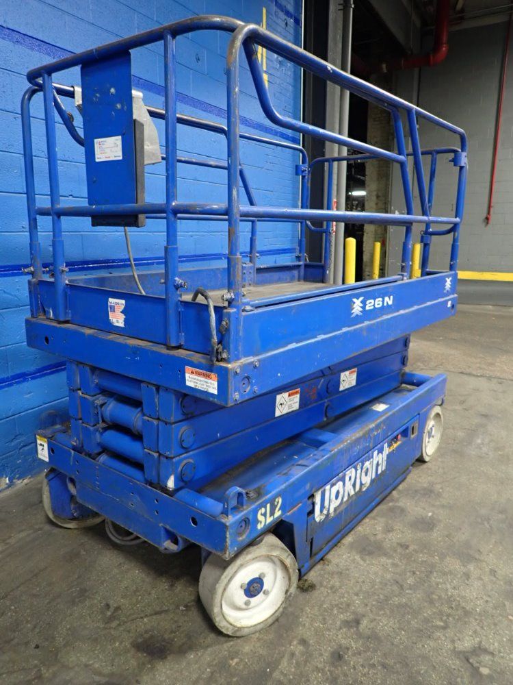 Upright Inc. 1000# Upright Inc. 66100-000/26n Electric Scissor Lift - 66100-000/26n