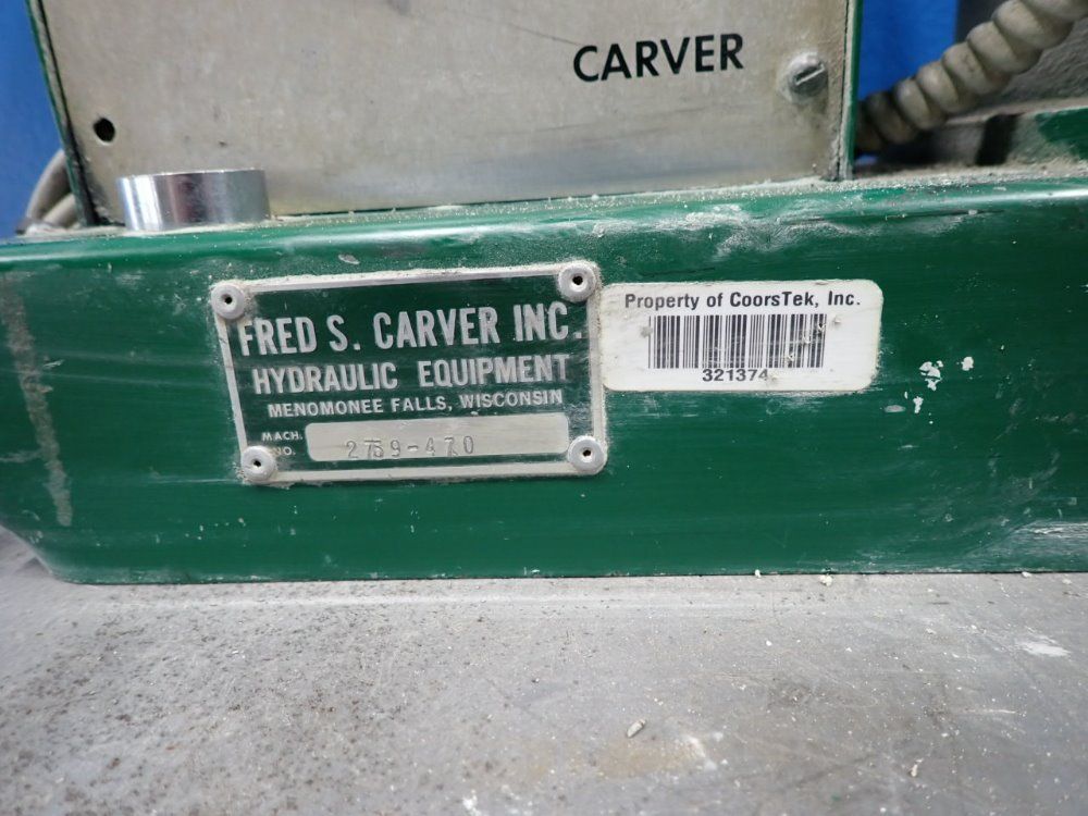 Carver Inc 2400 Lb Ft Hydraulic Press Power Unit - 2759