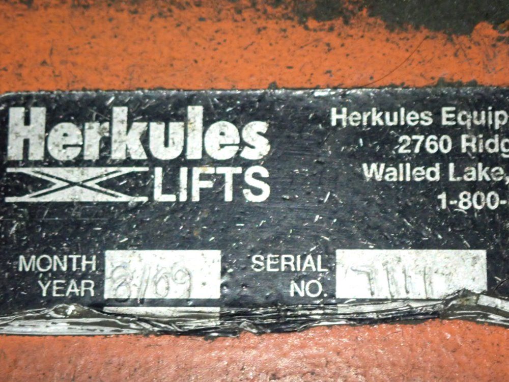 Herkules Lifts Hydraulic Rotary Lift Table