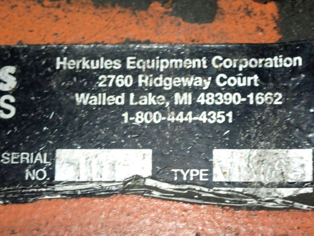 Herkules Lifts Hydraulic Rotary Lift Table