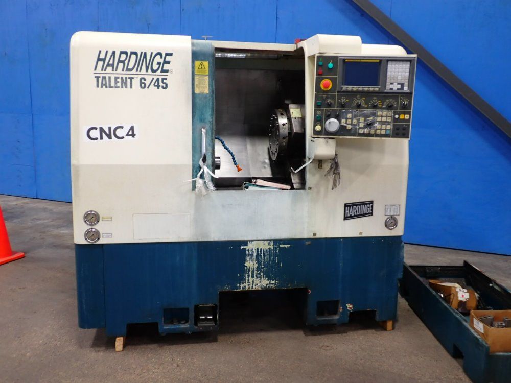 Hardinge Cnc Lathe - Talen 6/45