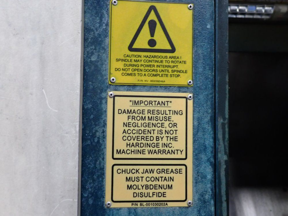Hardinge Cnc Lathe - Talen 6/45