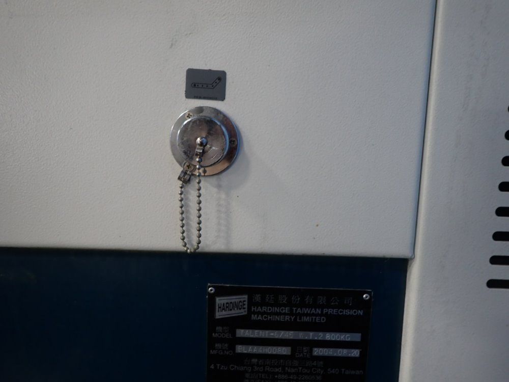 Hardinge Cnc Lathe - Talen 6/45