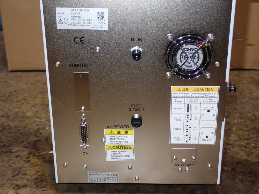 Mitsubishi Chemical Analytech Water Vaporizor - Va-236s