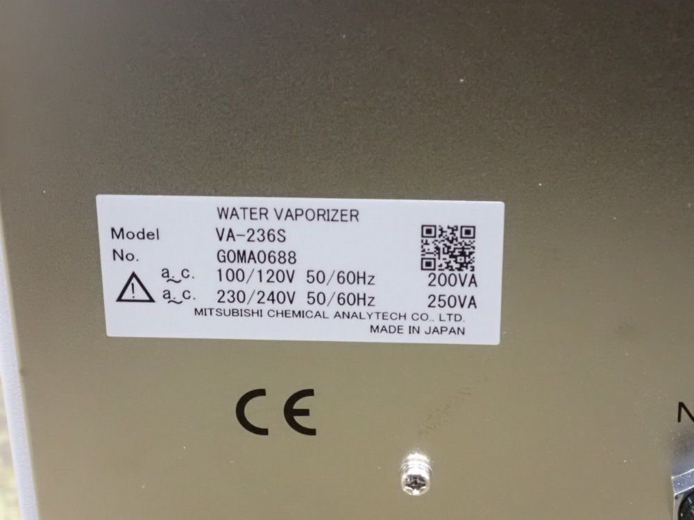 Mitsubishi Chemical Analytech Water Vaporizor - Va-236s