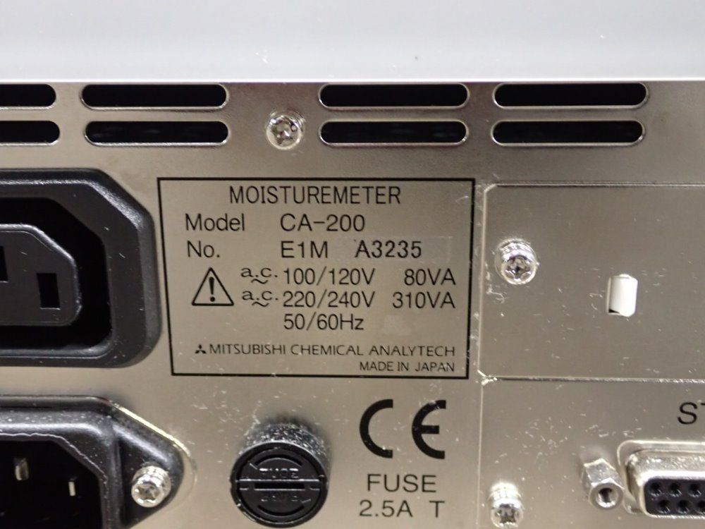 Mitsubishi Chemical Analytech Moisture Meter - Ca-200