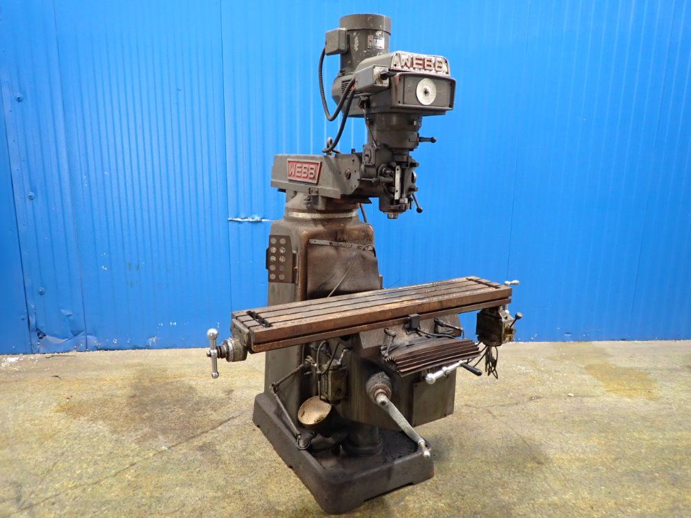 Webb Vertical Milling Machine