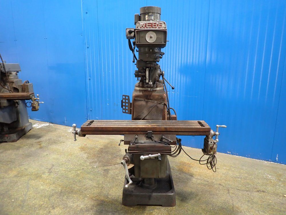 Webb Vertical Milling Machine