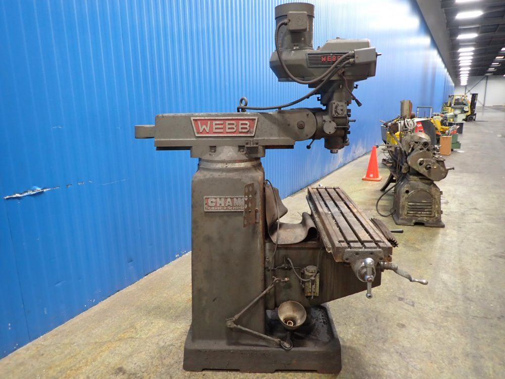 Webb Vertical Milling Machine
