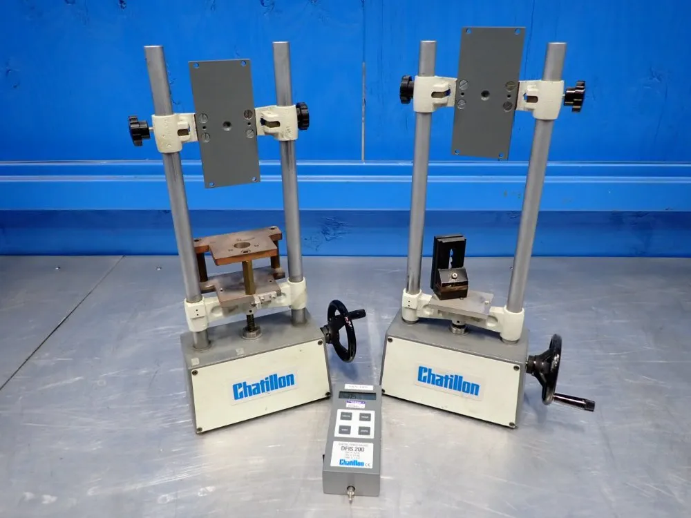 Chatillon 200 X .2lbs Digital Force Scale W/ Stands - Dfis 200