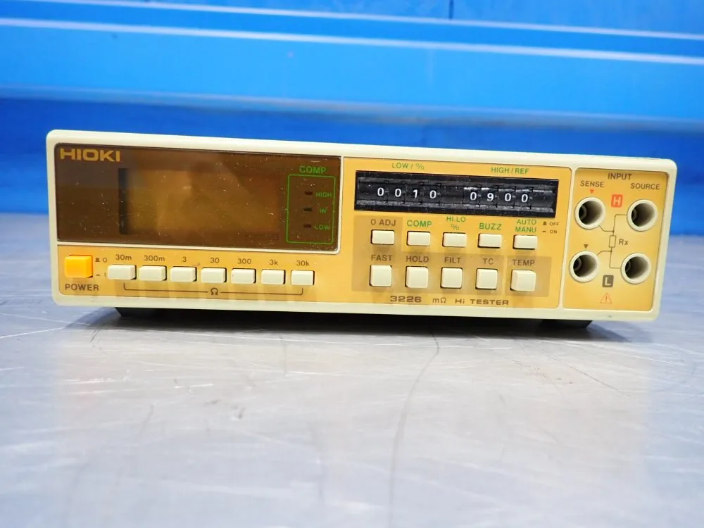 Hioki 30k Ohms Resistance Meter - 3226