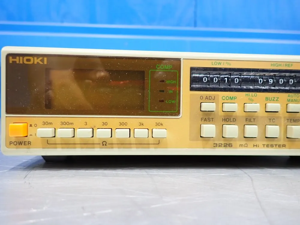 Hioki 30k Ohms Resistance Meter - 3226