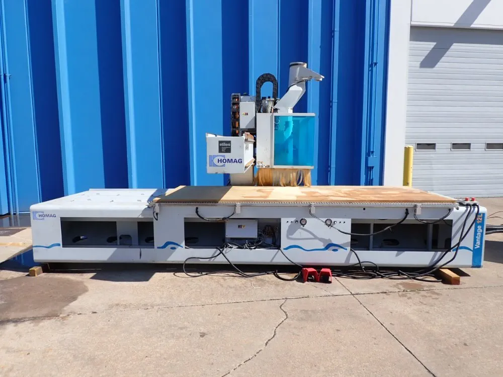 Homag 5' X 12' Cnc Router - Optimat B0f 311 37 15r