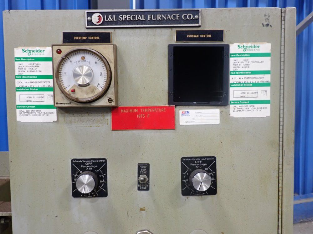 L&l Special Furnace Co 1875f Furnace - Xl836