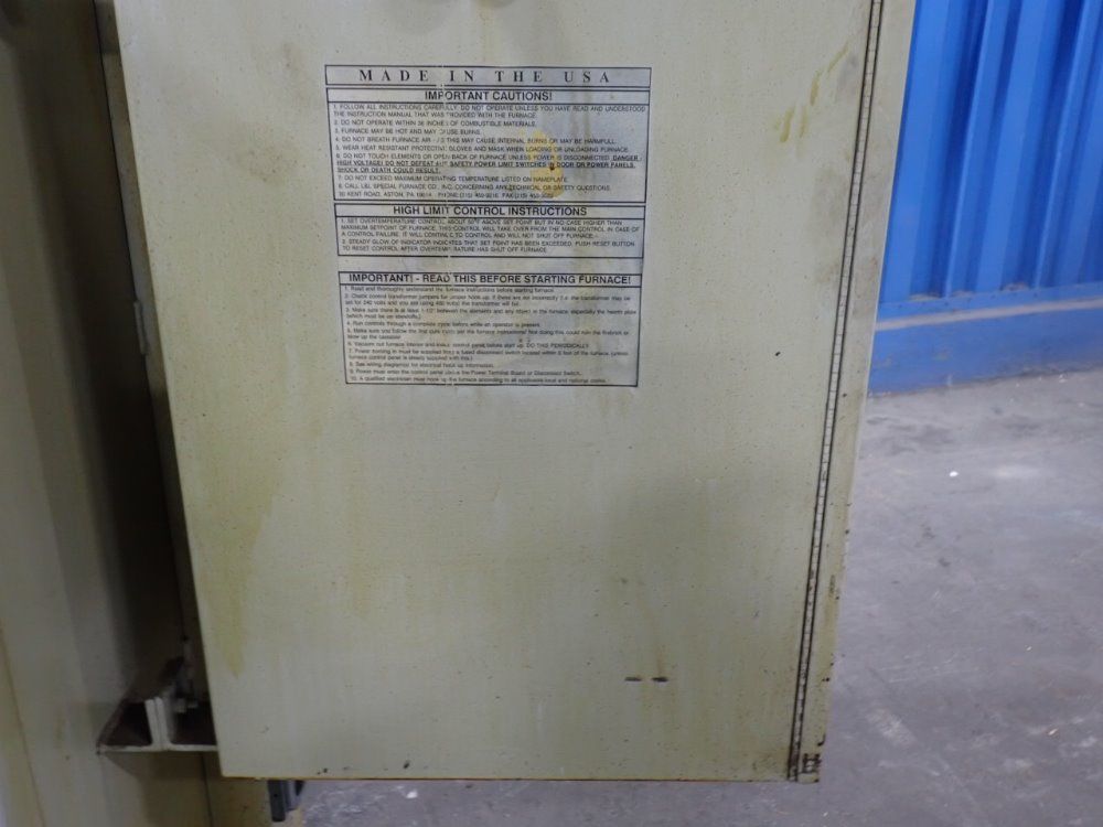 L&l Special Furnace Co 1875f Furnace - Xl836