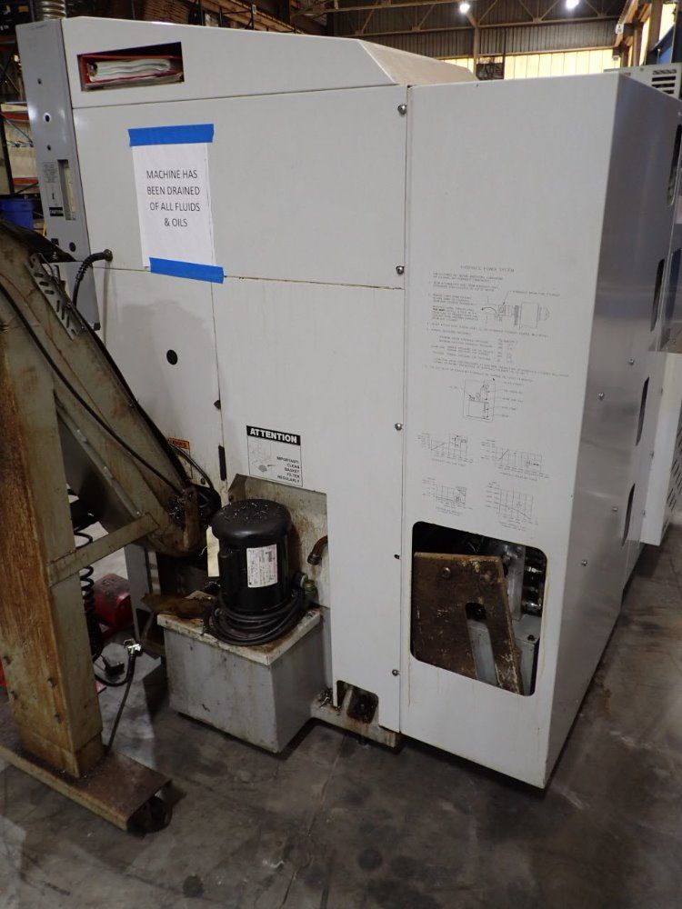 Haas 35a Cnc Lathe/bar Feed - Sl-10t