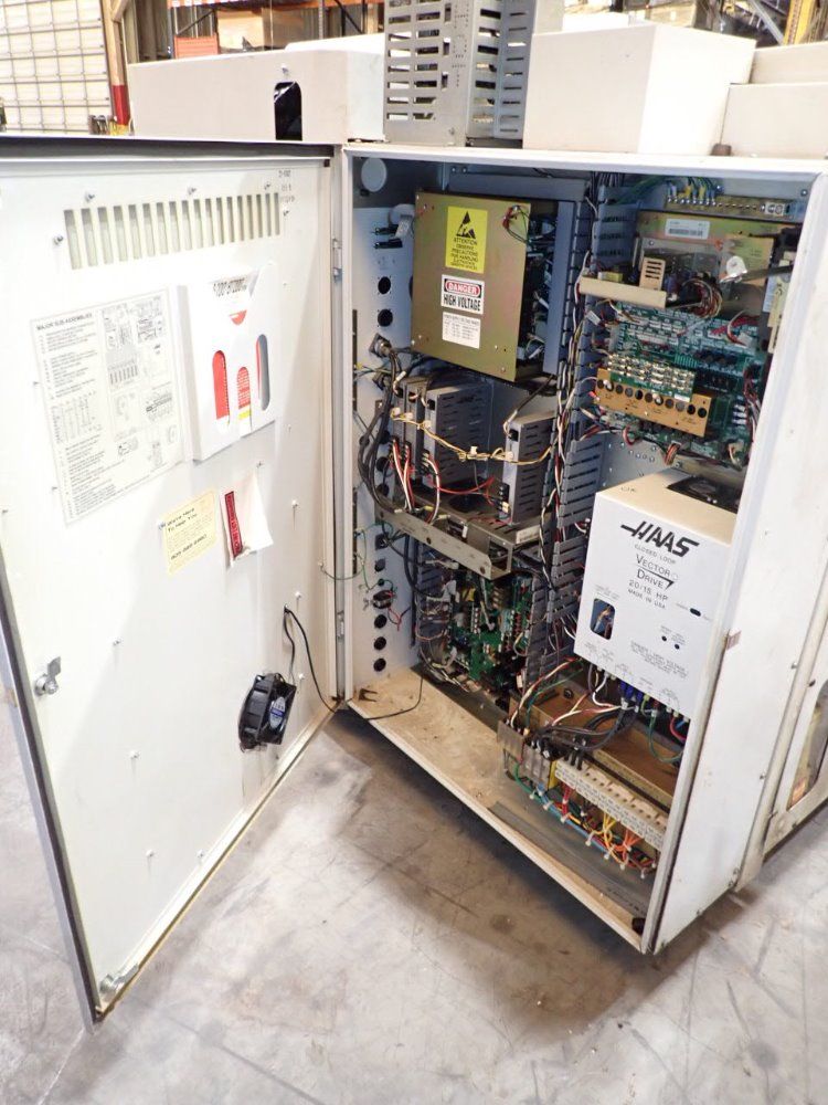 Haas 35a Cnc Lathe/bar Feed - Sl-10t
