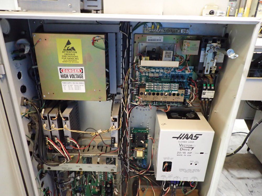 Haas 35a Cnc Lathe/bar Feed - Sl-10t