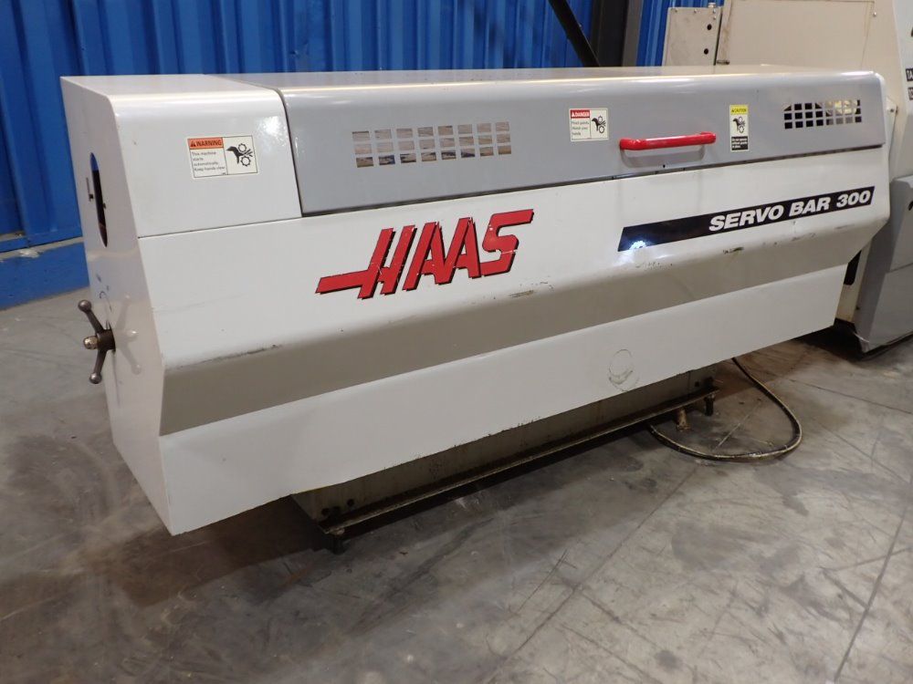 Haas 35a Cnc Lathe/bar Feed - Sl-10t
