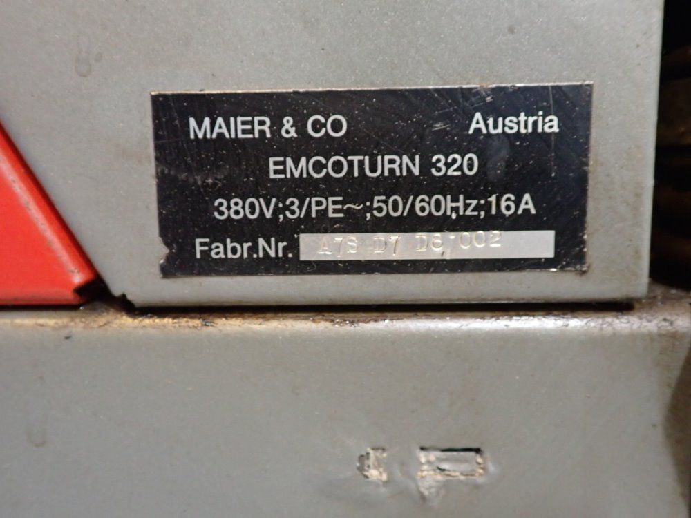 Emco 16a Cnc Lathe - Emcoturn 320