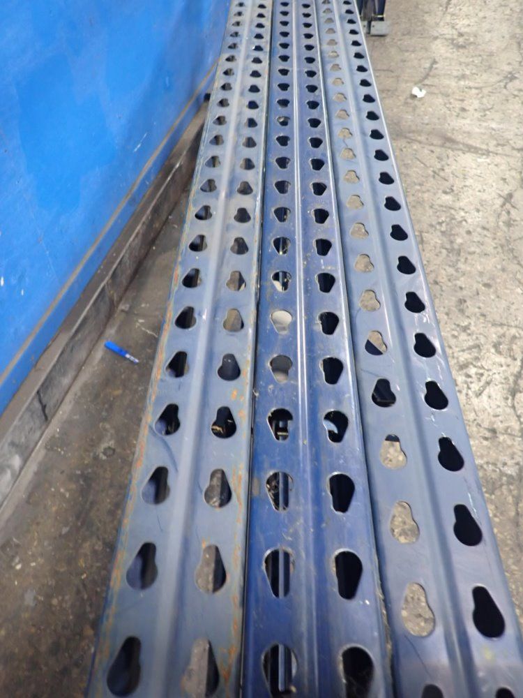 42" X 144" Pallet Racking Uprights - Teardrop