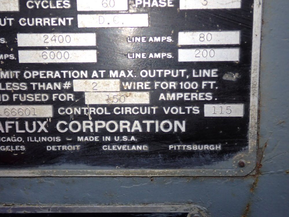 Magnaflux 119" X 30" Particle Inspection Unit - H-720