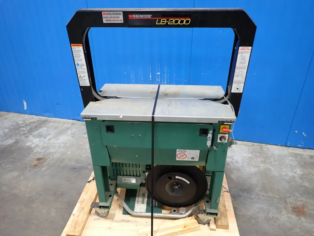 Signode 52 Straps/min Semi-auto Strapping Machine - Lb2000