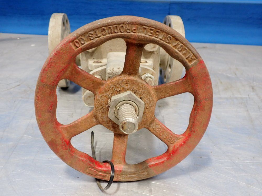 Alloy Steel Products 2" X 6 1/2" X 8 Bolt Flanges Gate Valve