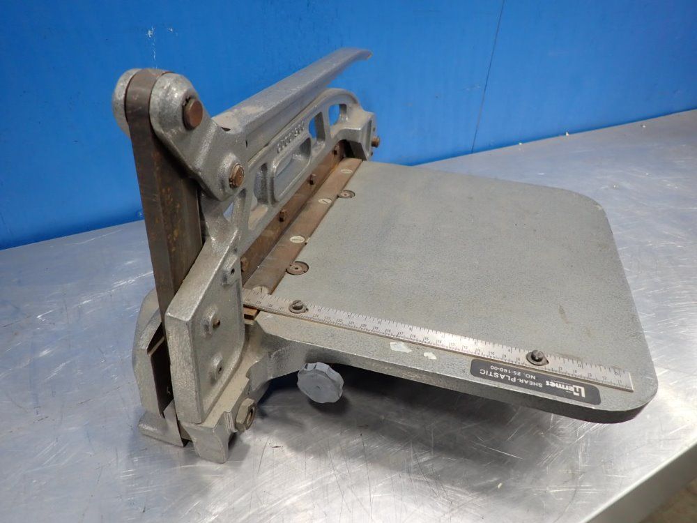 Hermes 14" X 1" Blade, 12"x12" Cutting Surface Guillotine Shear - 25-160-00