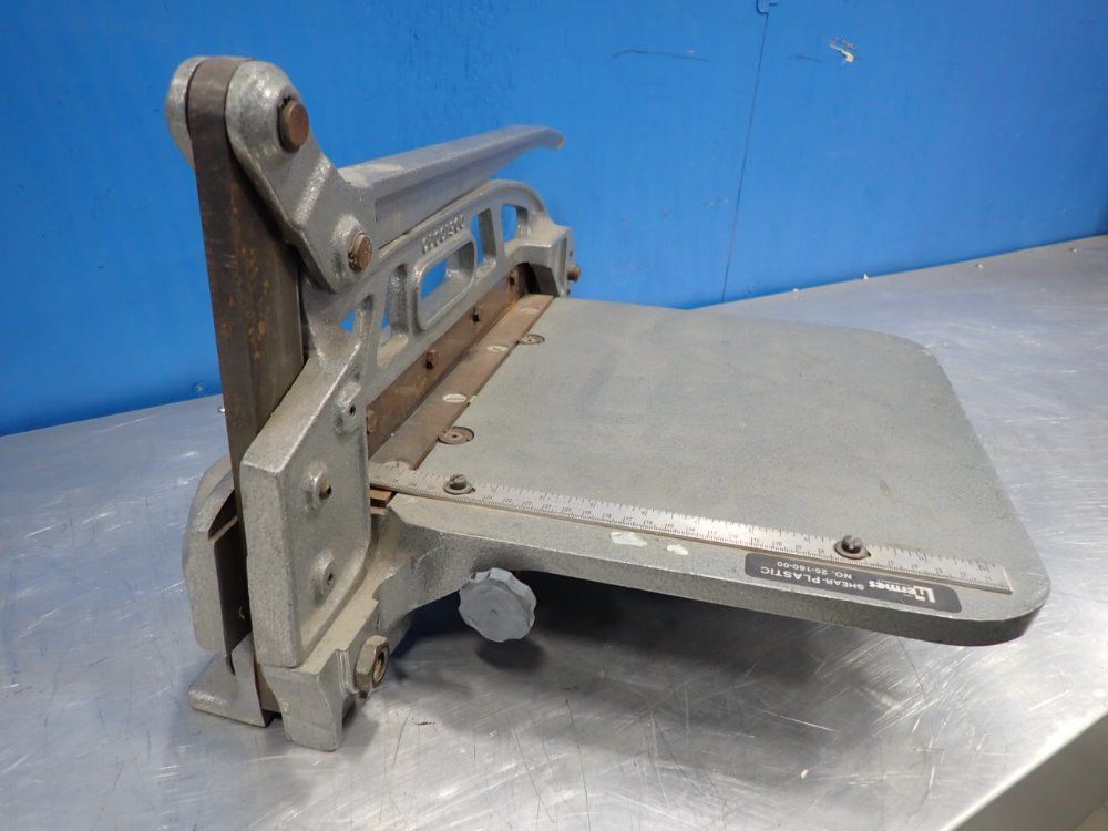 Hermes 14" X 1" Blade, 12"x12" Cutting Surface Guillotine Shear - 25-160-00
