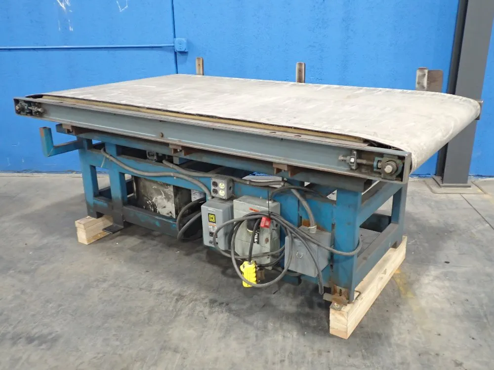 Kalamazoo 48" Tilting Motorized Conveyor Belt